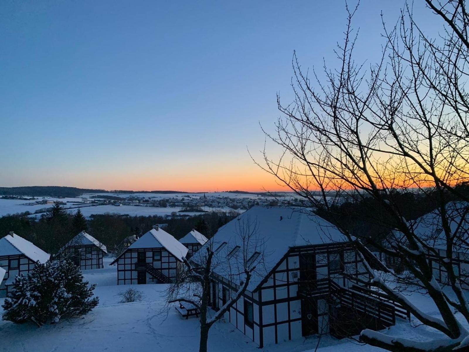 Ferienwohnung Lix Direkt Am Waldrand Frankenau エクステリア 写真